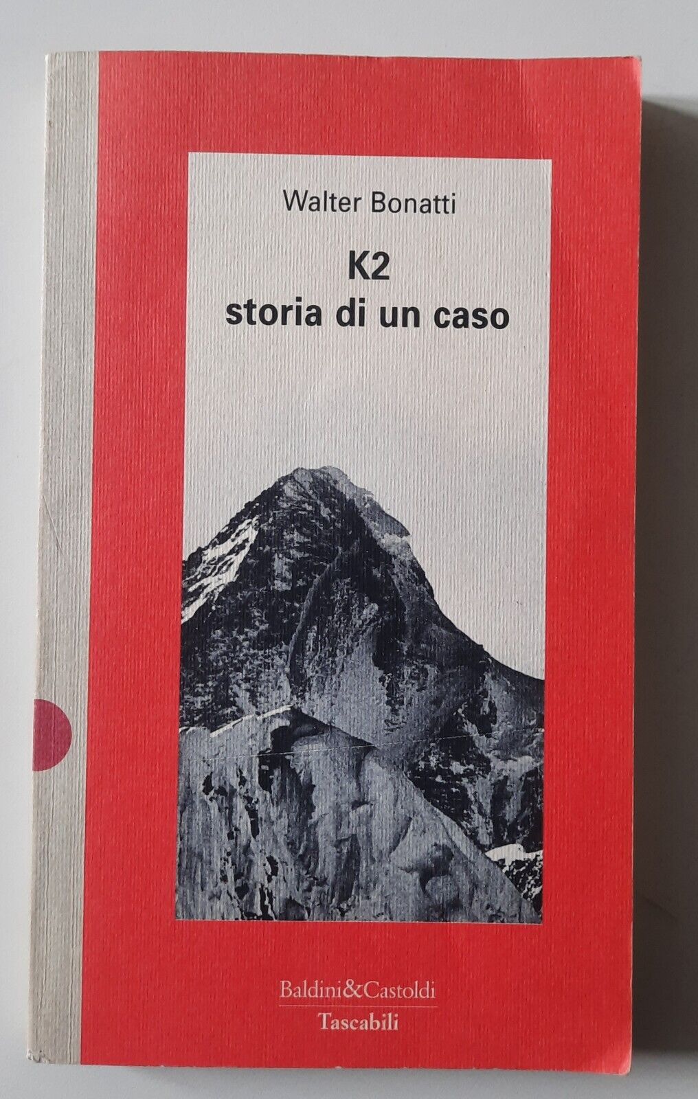 WALTER BONATTI K2 STORIA DI UN CASO BALDINI&CASTOLDI 1996
