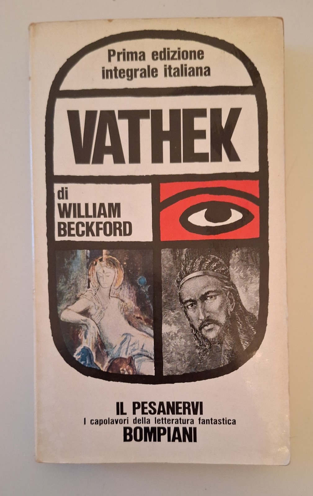WILLIAM BECKFORD VATEK BOMPIANI IL PESANERVI 1966