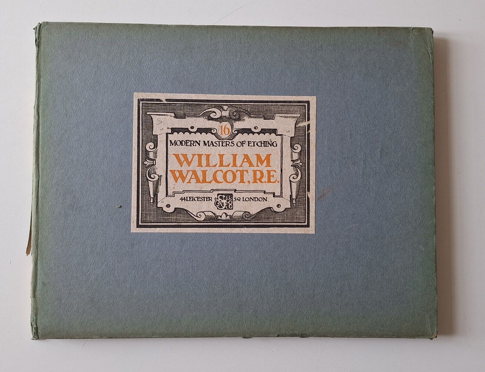 WILLIAM WALCOTT MODERN MASTER OF ETCHING THE STUDIO 1927