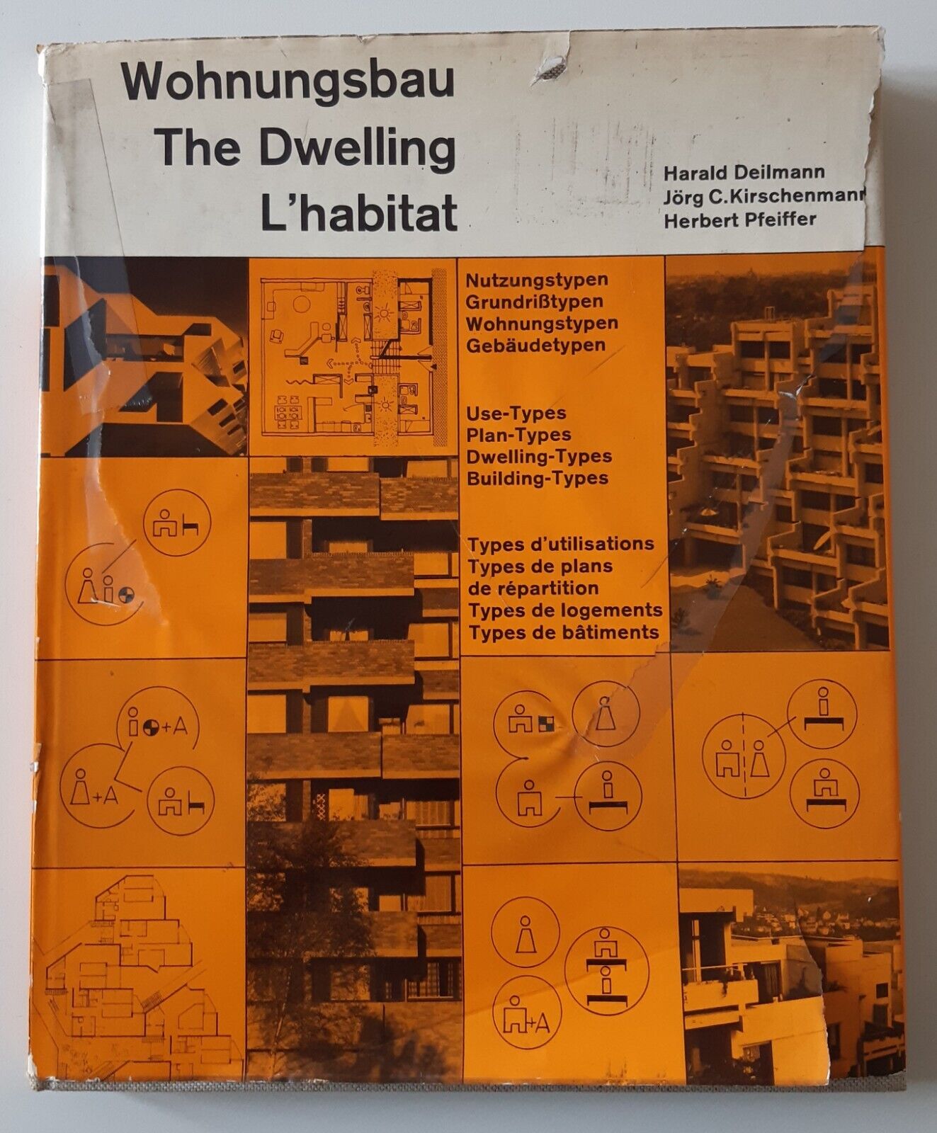 WOHNUNGSBAU THE DWELLING L'HABITAT KARL KRAMER VERLAG 1973