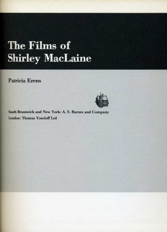 The Films of Shirley MacLaine