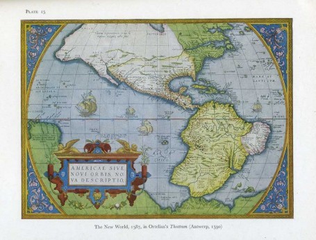 Decorative Printed Map of the 15th to 18th Centuries