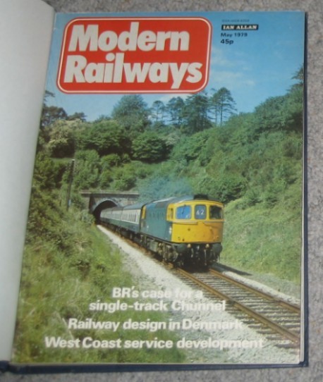 Modern Railways Bound Volume May 1979 - Dec 1979