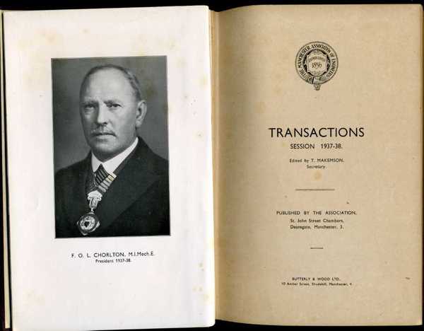 Transactions of the Manchester Association of Engineers : Session 1937-38