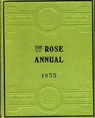 The Rose Annual for 1932