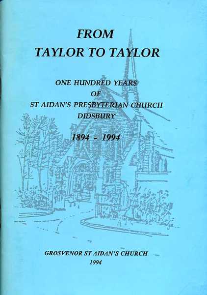 From Taylor to Taylor : One hundred years of St …