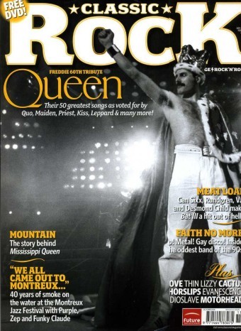 Classic Rock : Queen : Freddie 60th Tribute : October …