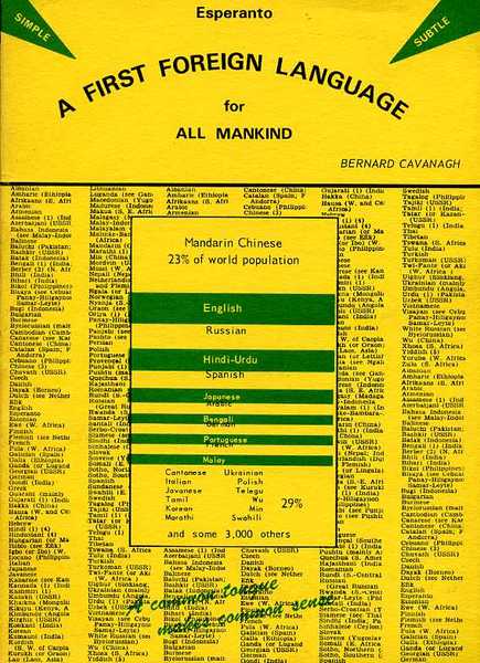 Esperanto : A First Foreign Language for All Mankind