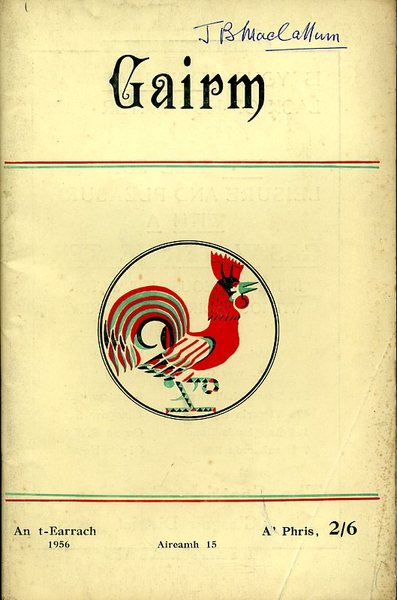Gairm : Spring 1956 - No 15