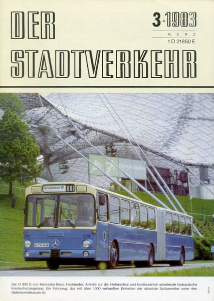 Der Stadtverkehr : March 1983 No 3
