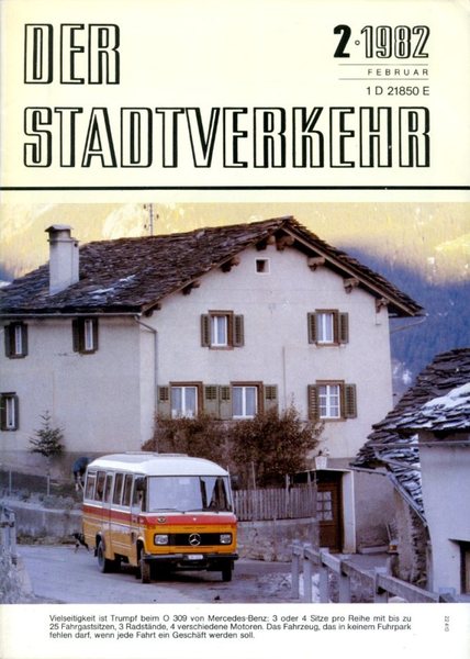 Der Stadtverkehr : Februar 1982 No 2