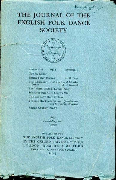 The Journal of the English Folk Dance Society : Second …