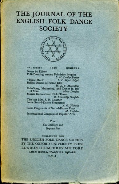 The Journal of the English Folk Dance Society : Second …