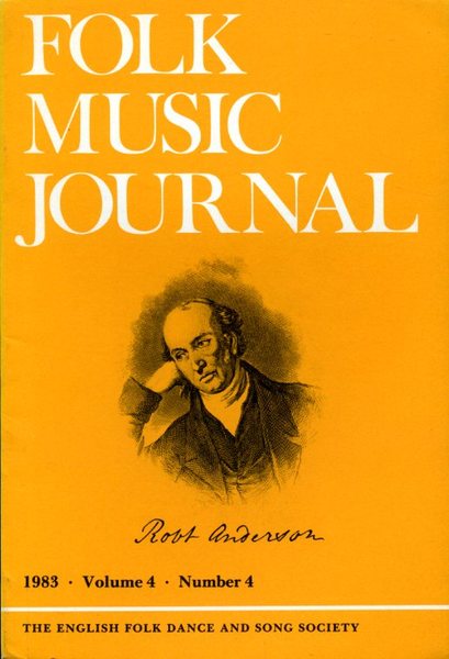 Folk Music Journal : Volume 4 Number 4 - 1983