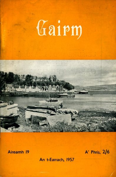 Gairm : Spring 1957 - No 19