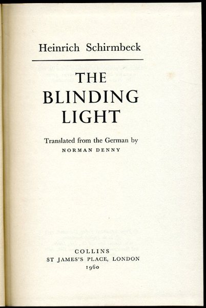 The Blinding Light