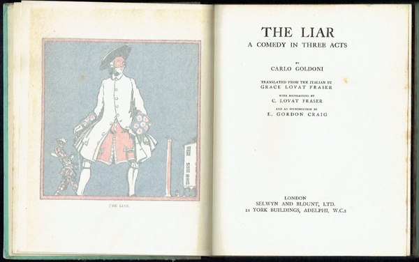 The Liar : A Comedy in Three Acts