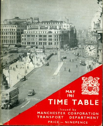 Time Table May 1961 : Manchester Corporation Transport