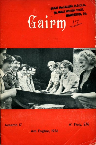 Gairm : Autumn 1956 - No 17