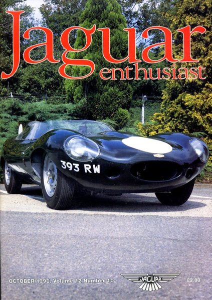 Jaguar Enthusiast : October 1996 : Vol 12 No 10