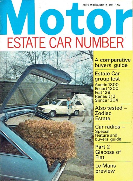 Motor Magazine : June 12 1971