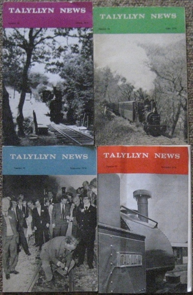 Talyllyn News 1976 (all 4 Editions - Mar, Jun, Sep, …