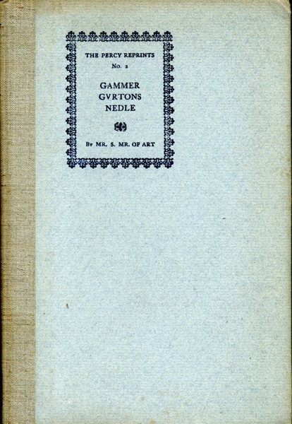 Gammer Gurtons Nedle