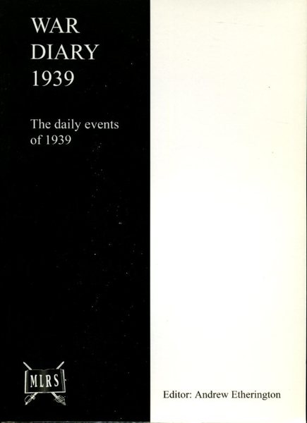 War Diary 1939