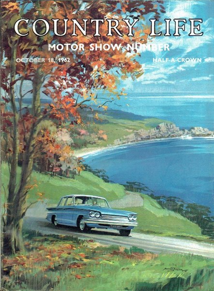 Country Life Magazine 1962 Oct 18 : Motor Show Number