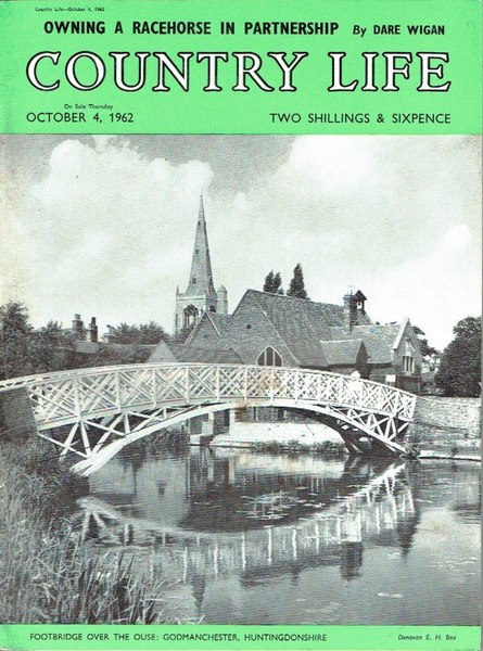 Country Life Magazine 1962 Oct 4