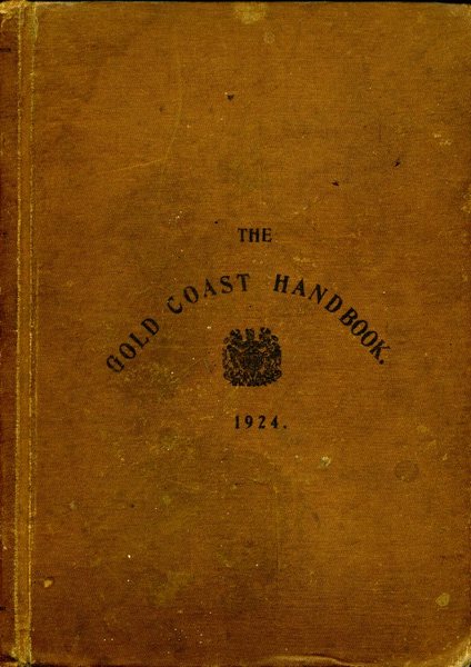 The Gold Coast Handbook 1924