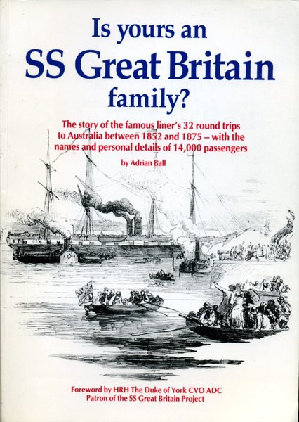 Is Yours an SS Great Britain Family?