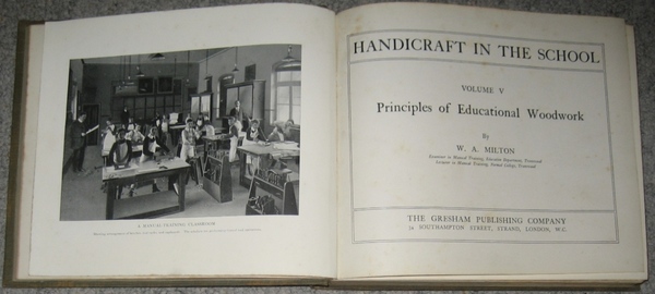 Handicraft in the School : Volume V - Principles of …