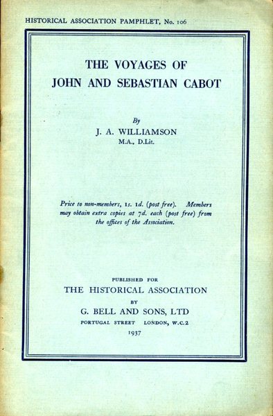 The Voyages of John and Sebastian Cabot