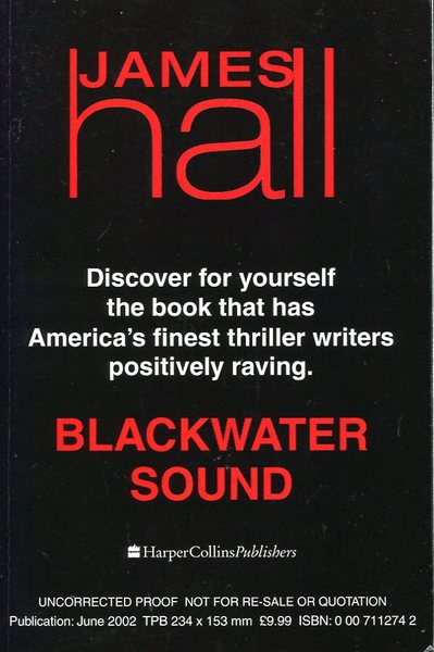 Blackwater Sound (Uncorrected Proof)