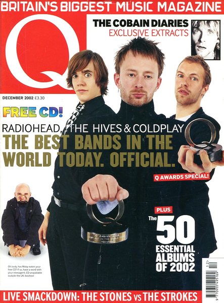 Q Music Magazine : December 2002 : Radiohead Front Cover …