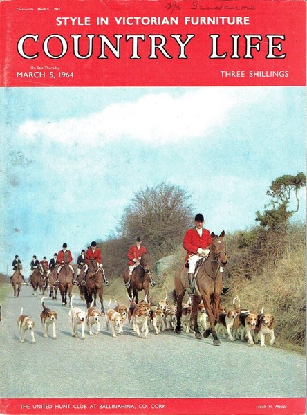 Country Life Magazine 1964 March 5