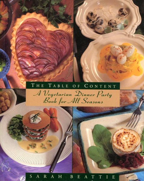 The Table of Content: Vegetarian Dinner Party Book