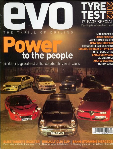 EVO Magazine July 2002 : Number 45