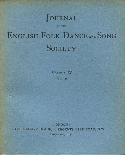 Journal of the English Folk Dance & Song Society : …