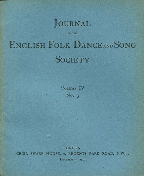 Journal of the English Folk Dance & Song Society : …