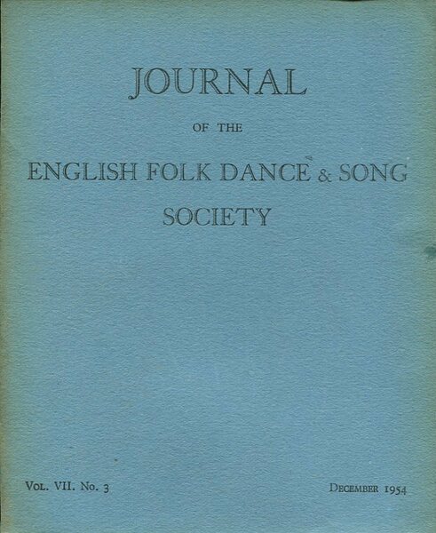 Journal of the English Folk Dance & Song Society : …