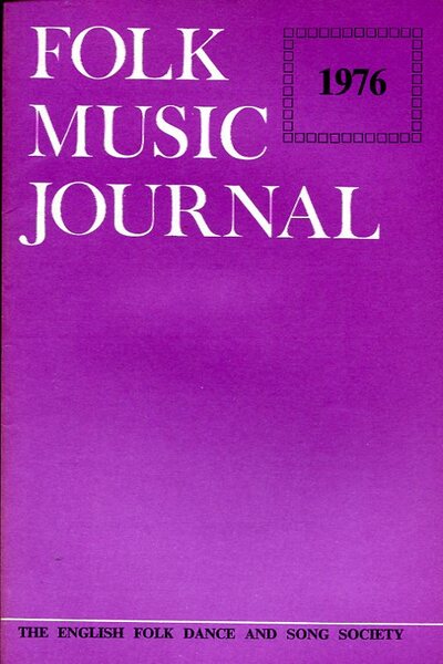 Folk Music Journal : Volume 3 Number 2 - 1976