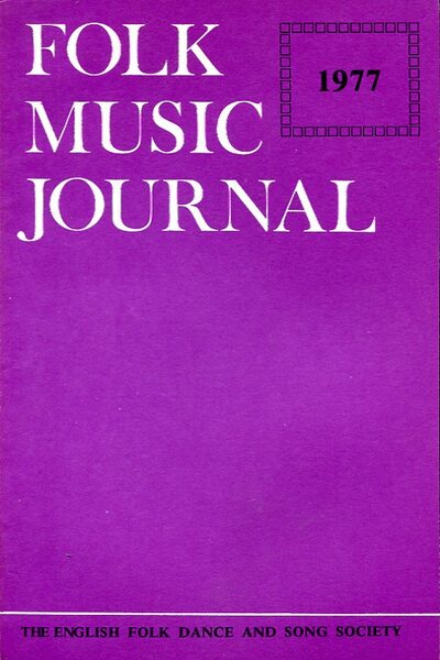 Folk Music Journal : Volume 3 Number 3 - 1977