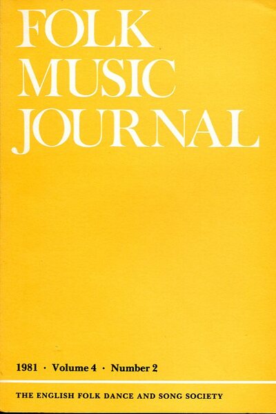 Folk Music Journal : Volume 4 Number 2 - 1981