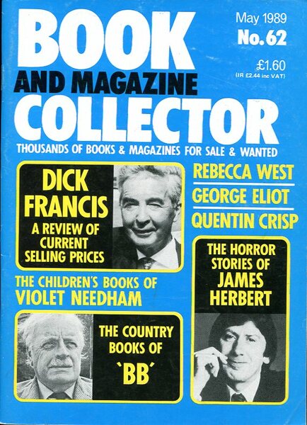 Book and Magazine Collector : No 62 May 1989