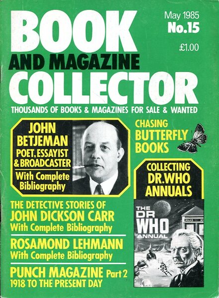 Book and Magazine Collector : No 15 May 1985