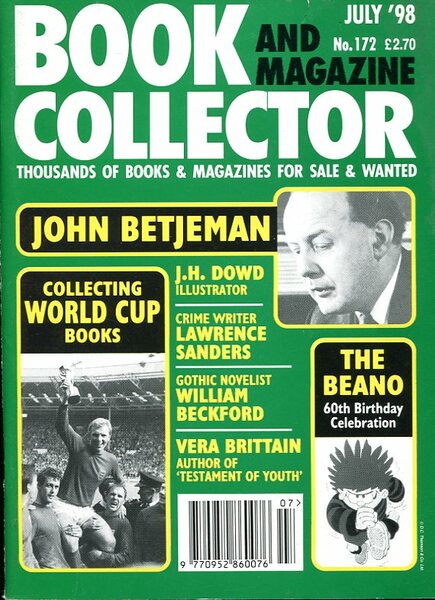 Book and Magazine Collector : No 172 July 1998