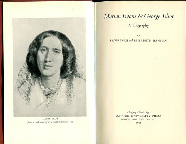 Marian Evans & George Eliot : A Biography