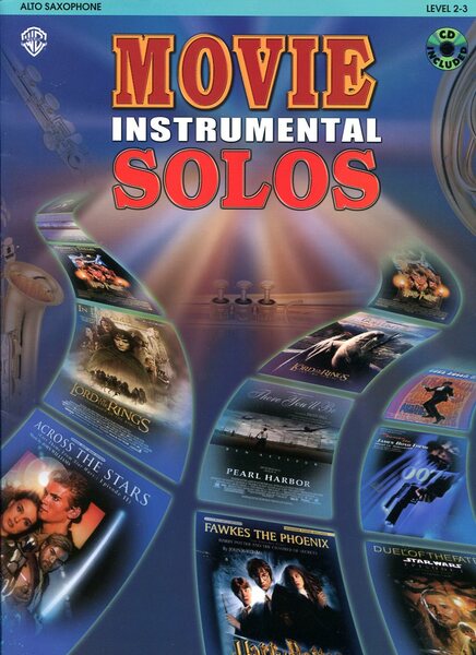 Movie Instrumental Solos : Alto Saxophone